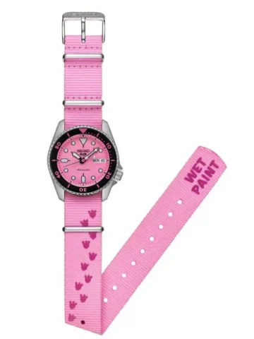 srpm07k1.2 SEIKO 5 SPORTS Pink Panther LE SRPM07K1