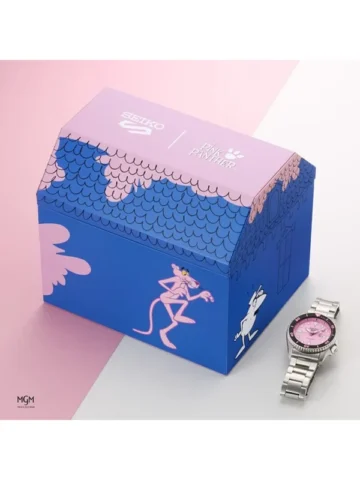 srpm07k1.3 SEIKO 5 SPORTS Pink Panther LE SRPM07K1