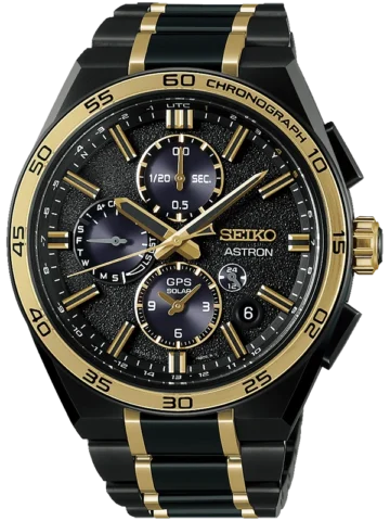 SEIKO ASTRON GPS Solar Dual Time Chronograph 145TH Anniversary LE SSH186J1