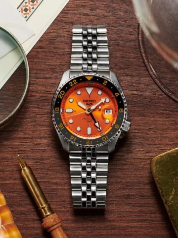 SEIKO 5 SPORTS MIKAN ORANGE GMT SSK005K1