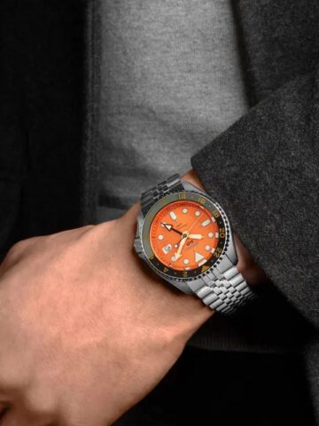 SEIKO 5 SPORTS MIKAN ORANGE GMT SSK005K1