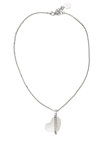 STORM Биж Baril Heart Pendant Clear