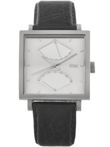 STORM Sheldon leather silver